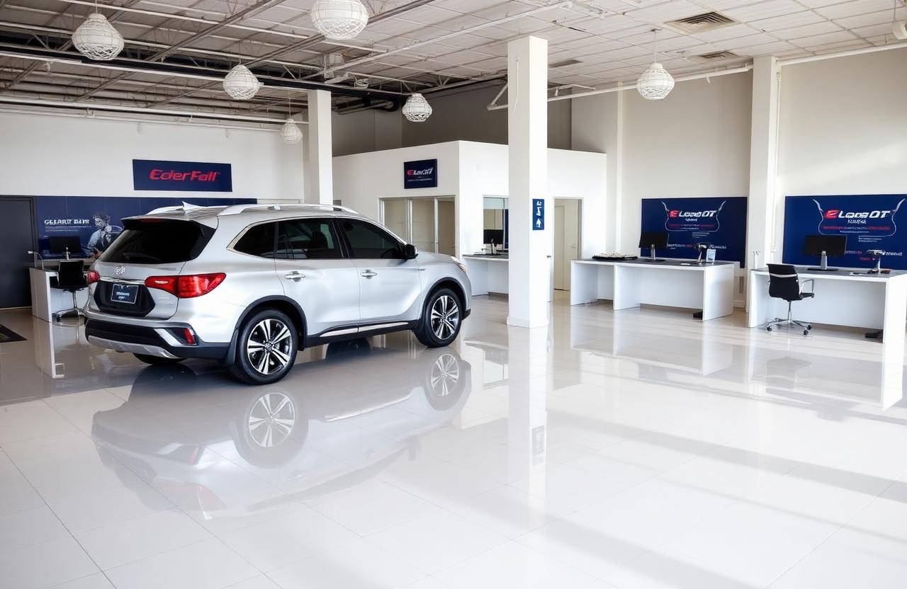 Byrider Akron showroom interior in Akron, Ohio